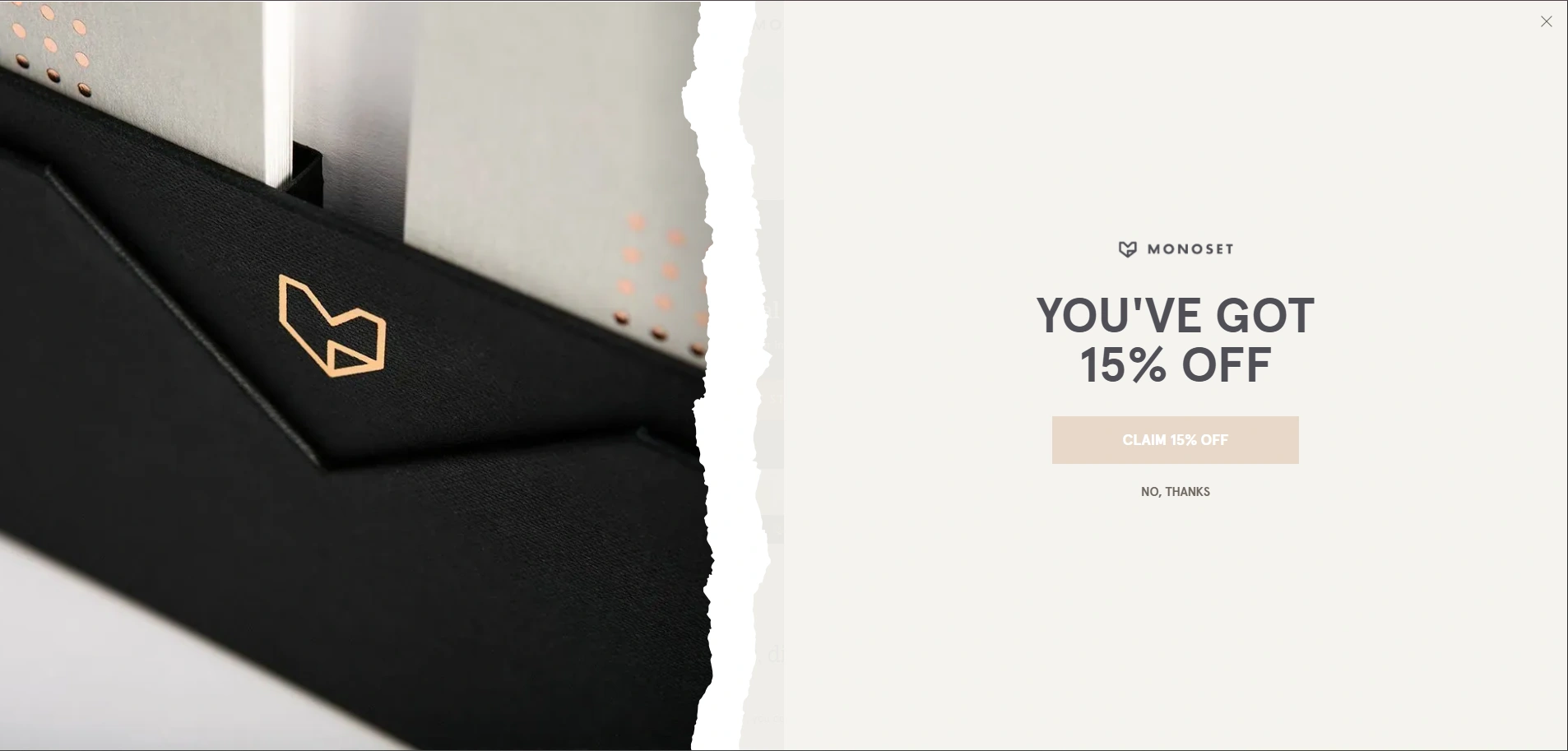 Discount Offer Pop-Up